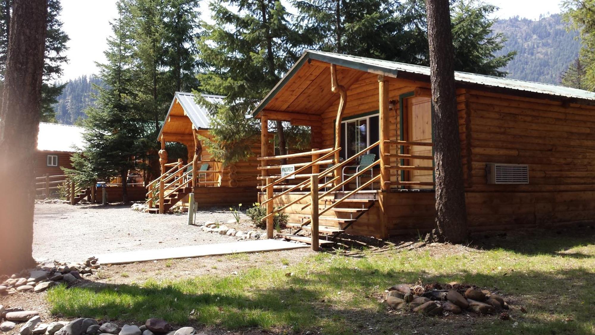 Riverfront Motel & Cabins Thompson Falls Rum bild