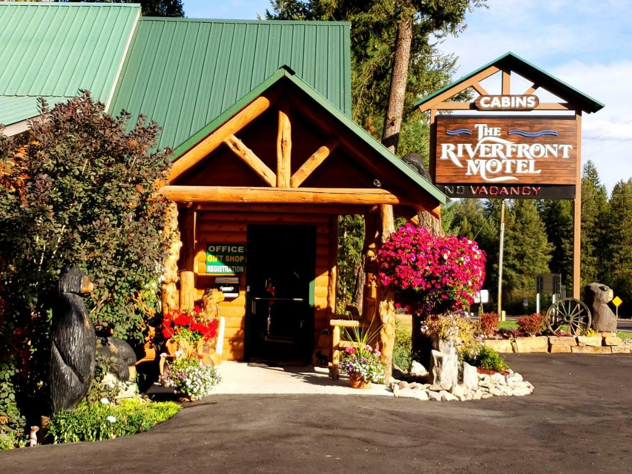 Riverfront Motel & Cabins Thompson Falls Exteriör bild